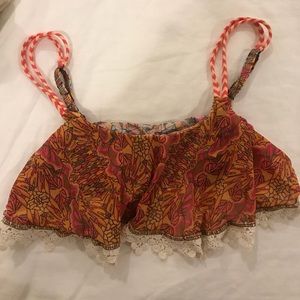 Maaji ruffle bikini top